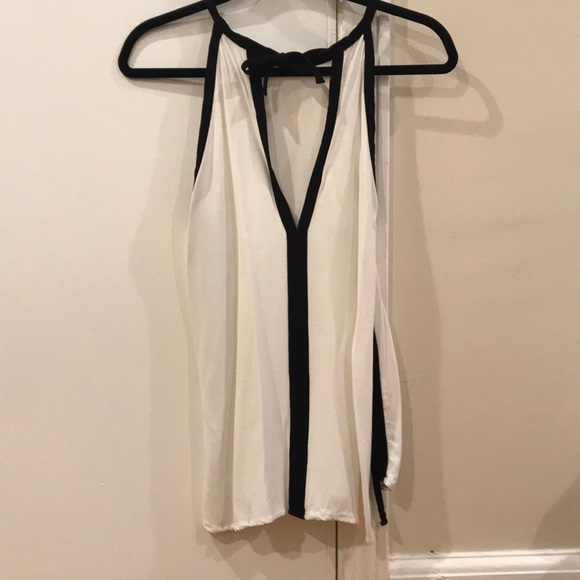 White High Neck Tank Top - Picture 2 of 2